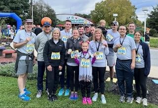 Walz Group Team Photo at the Hands-on House 5K Race