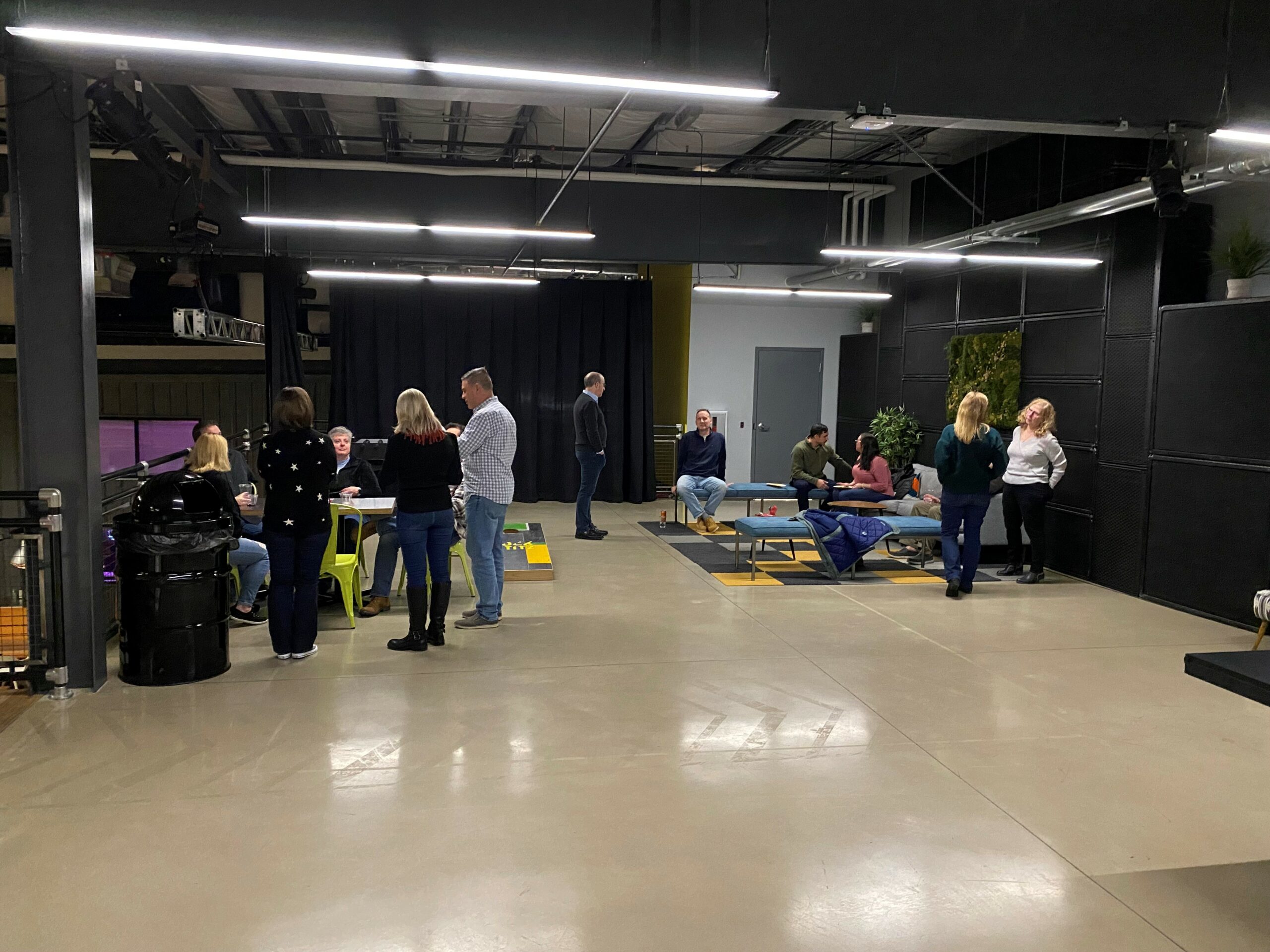 2023 mid-season tax event lounging areas