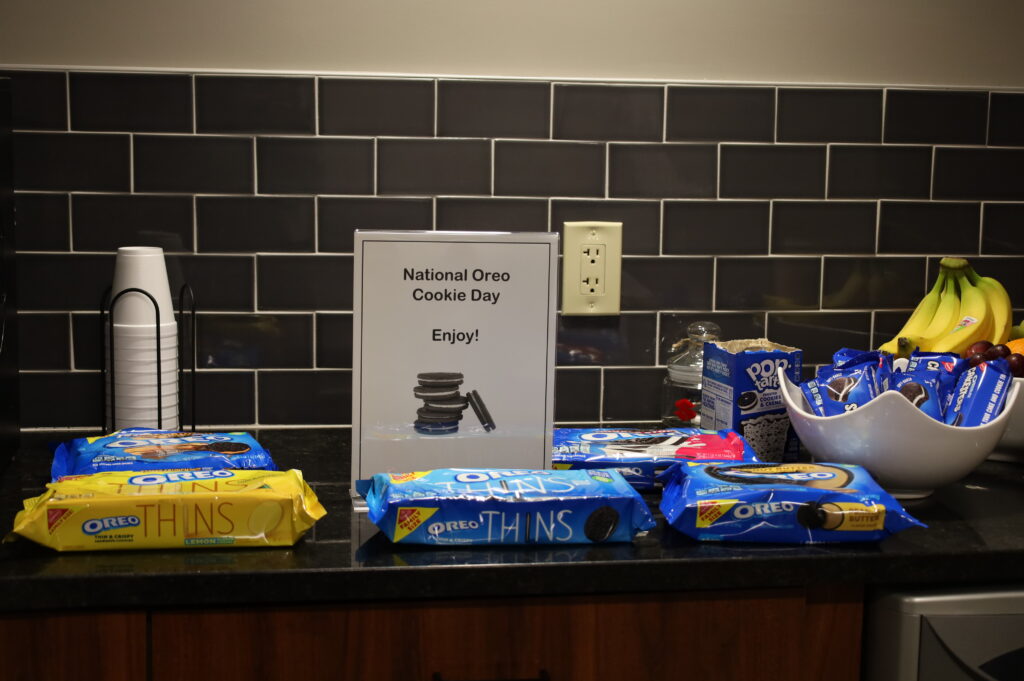 Walz group participates in national oreo day