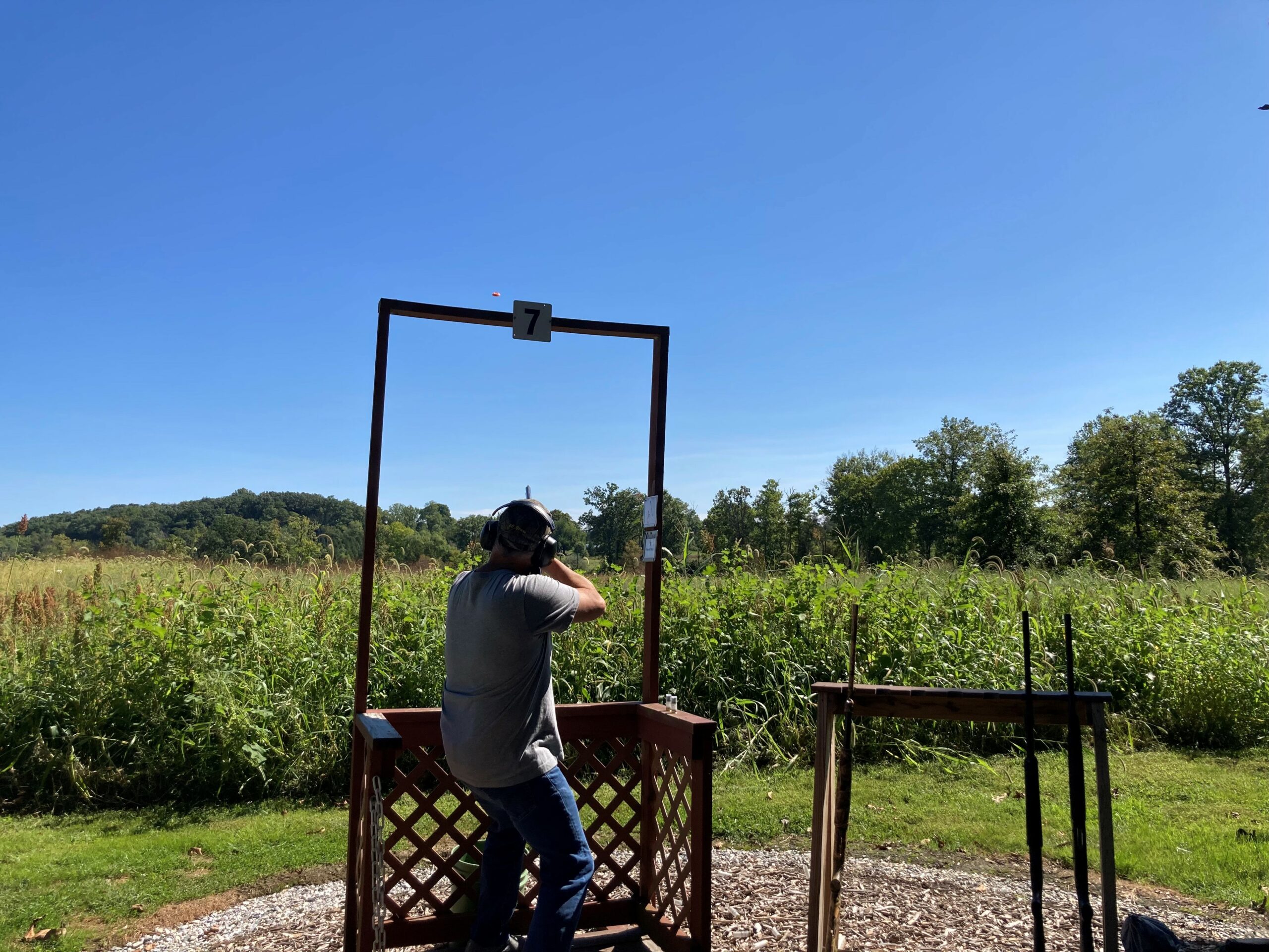 9th Annual Scott & Hoffnagle Clay Shoot high and far aim